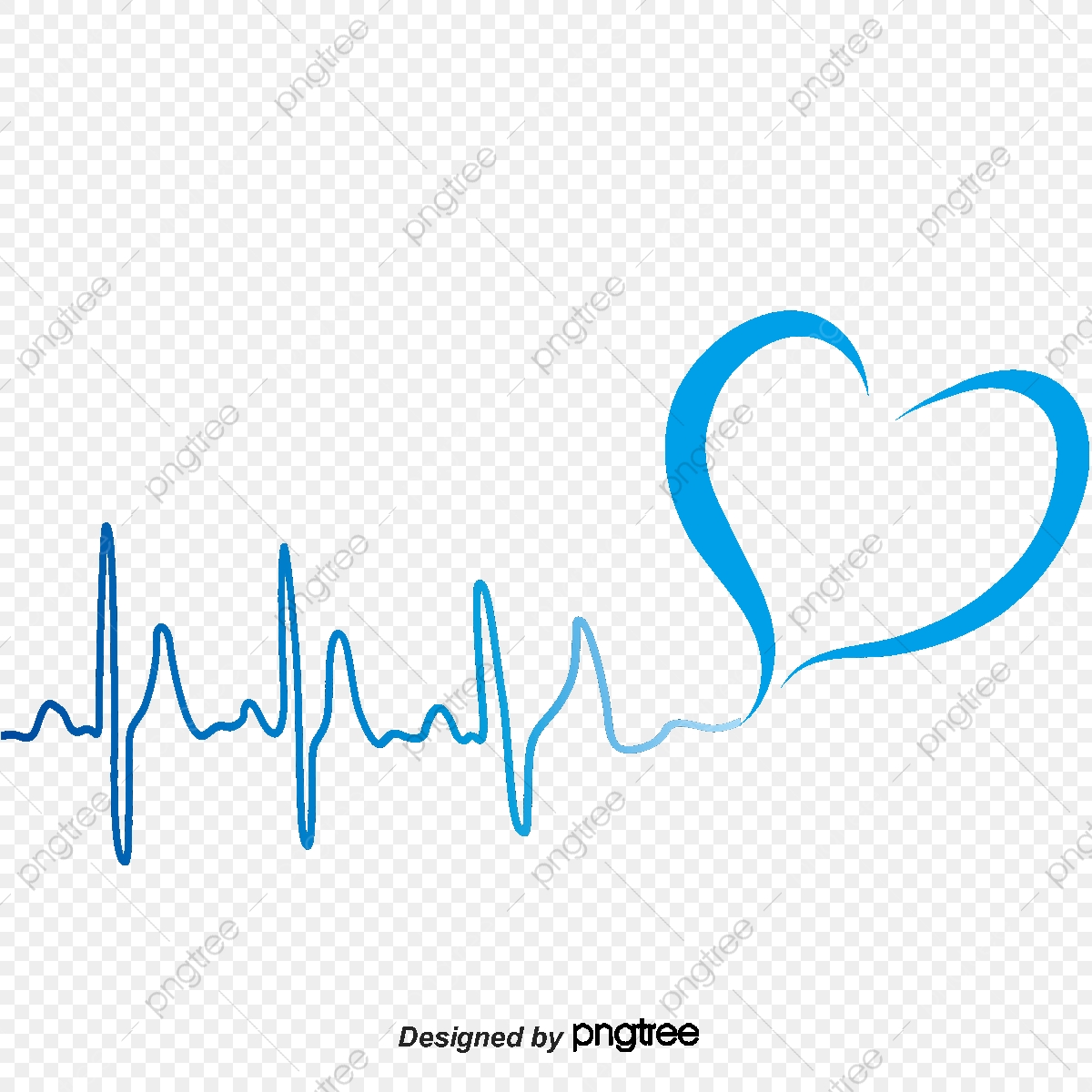 1200x1200 Heart Rate Decorative Lines, Vector Decorative Lines, Heartbeat