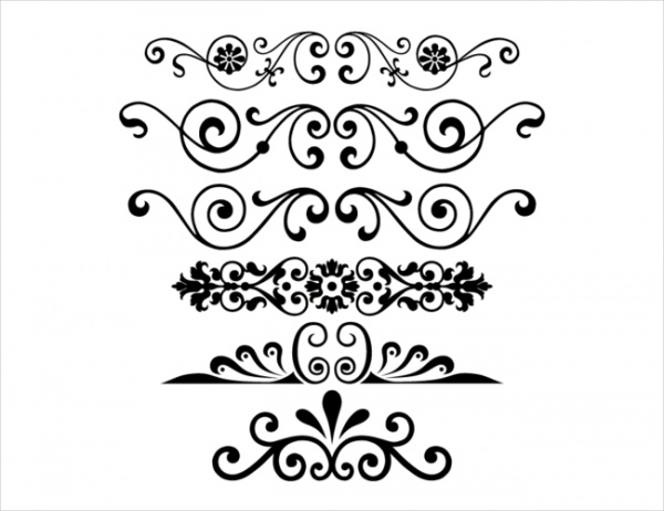 Decorative Ornaments Vector At Vectorified.com | Collection Of ...