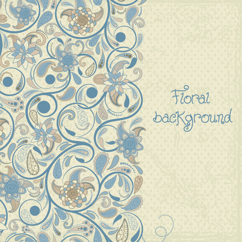 500x500 Decorative Pattern Floral Art Background Vector Free Download