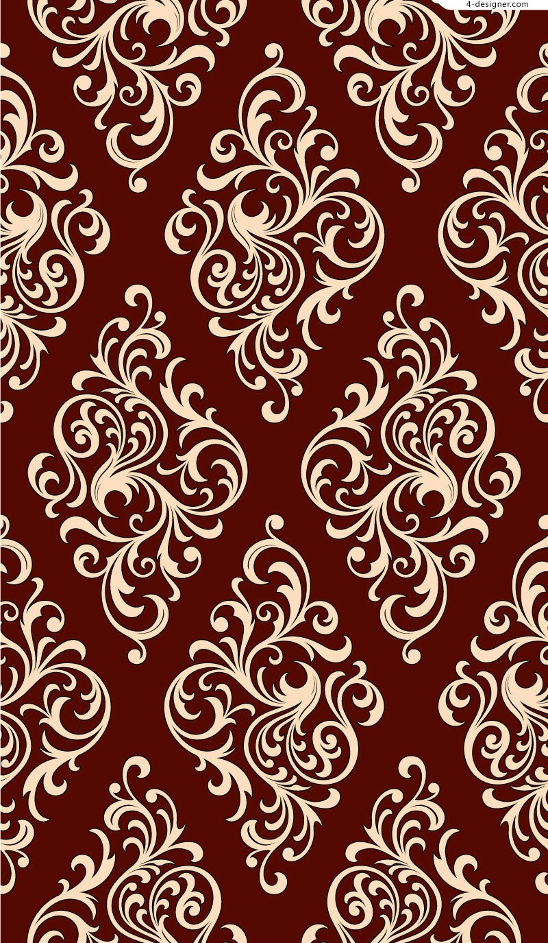 800x1375 Designer Continental Decorative Pattern Design Vector Material
