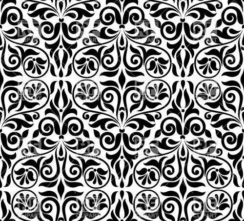 500x453 Seamless Damask Wallpaper