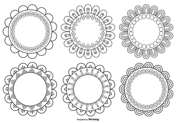 700x490 Decorative Flower Shapes