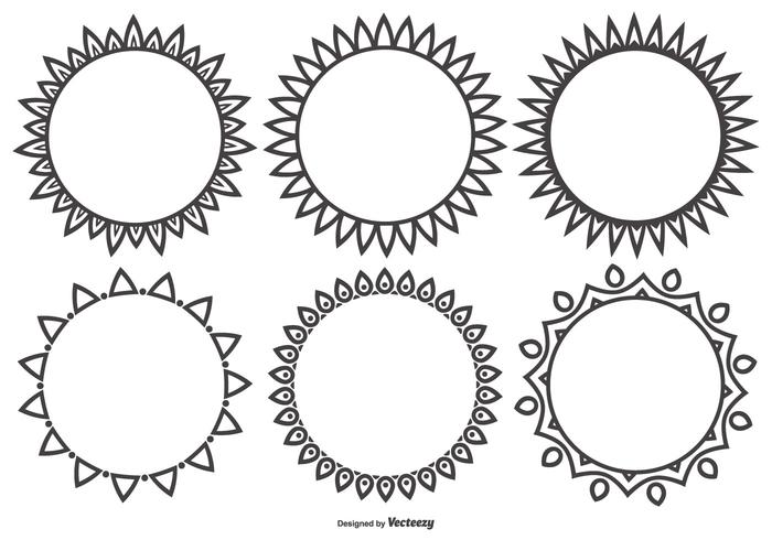 700x490 Decorative Vector Shapes Collection