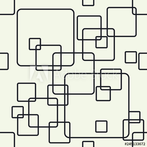 500x500 Line Squares Shapes Vector Decorative Polygons Contour Mesh