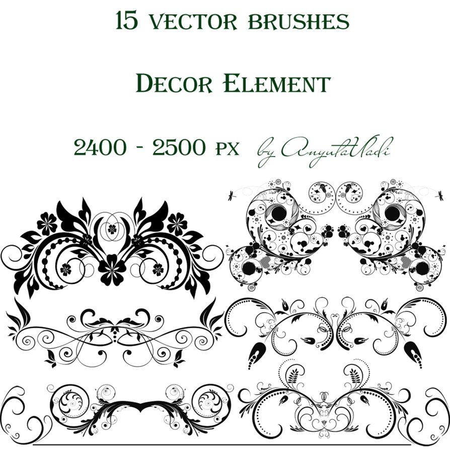 Free Download Swirls Vector Decorative Brushes For Photoshop 894x894 Free Download Swirls Vector Decorative Brushes For Photoshop