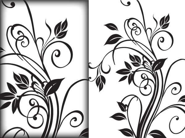 599x447 Floral Vector Download Free Vector Art Free Vectors