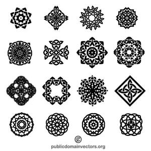 300x300 Free Decorative Vector Ornaments