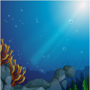 300x300 Stock Illustration Underwater Ocean Fauna Deep Sea Hoodamathrun