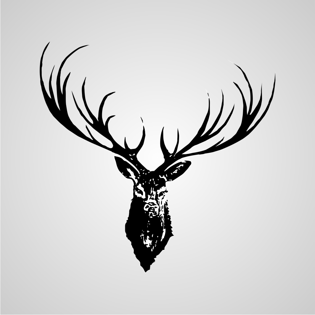 1064x1064 Deer Antlers Vector Imomia