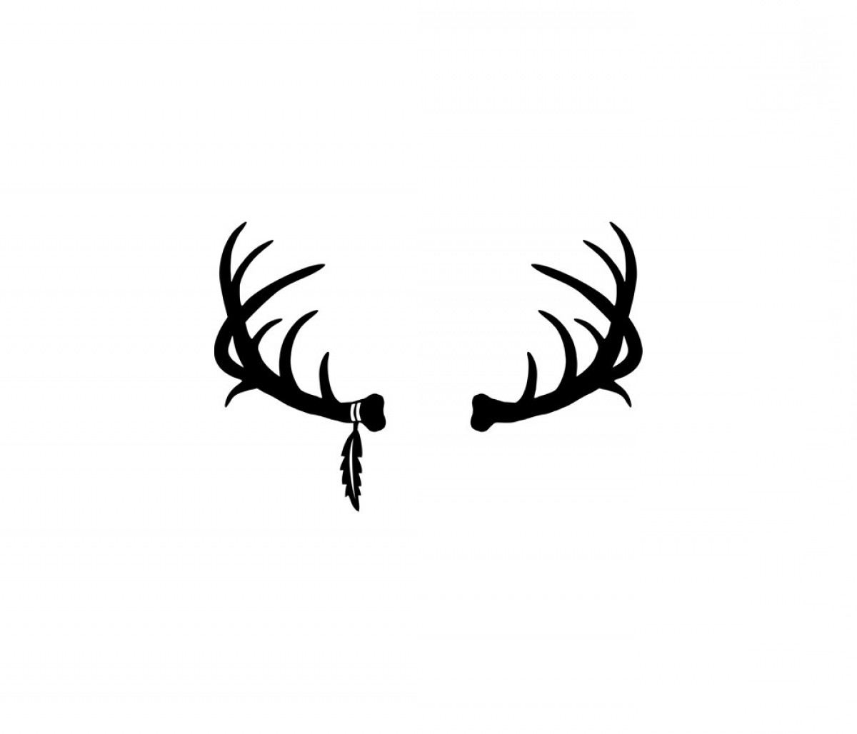 1200x1028 Antler Vector Clip Art Hoodamath