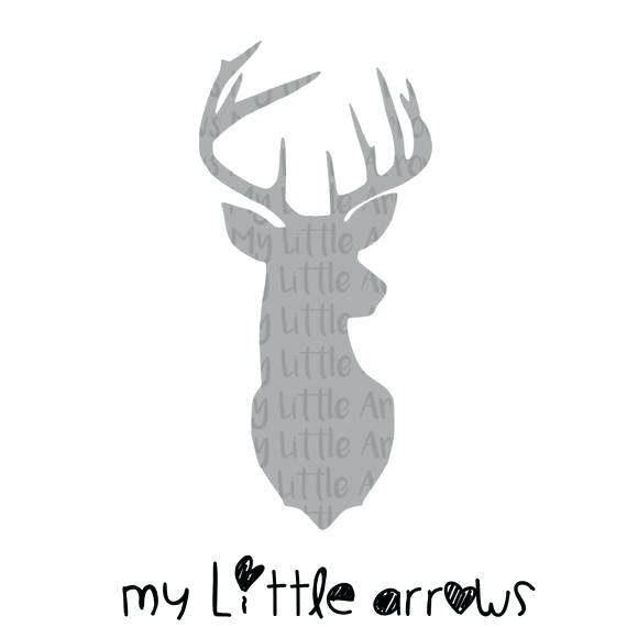 570x570 Deer Head Silhouette