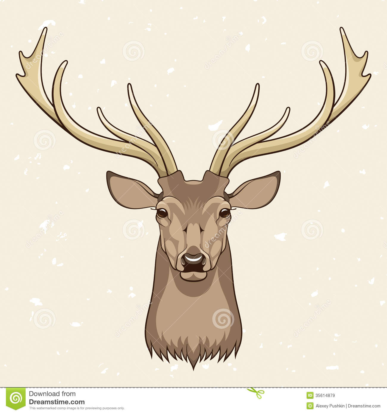 Deer Silhouette Head at GetDrawings.com | Free for personal use Deer