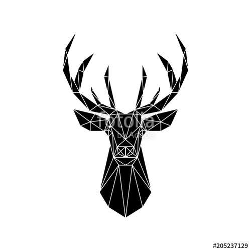 Deer Head Vector at Vectorified.com | Collection of Deer Head Vector ...