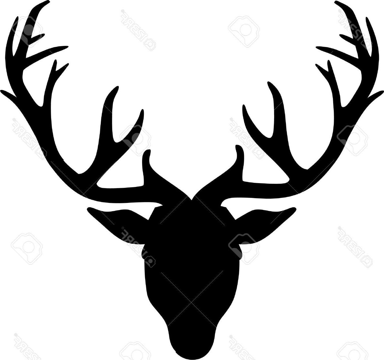1300x1217 Best Deer Head Outline Clip Art Cdr Free Vector Art, Images