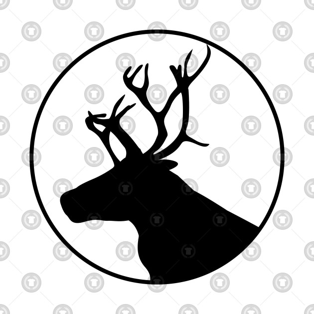 630x630 Deer Head Vector