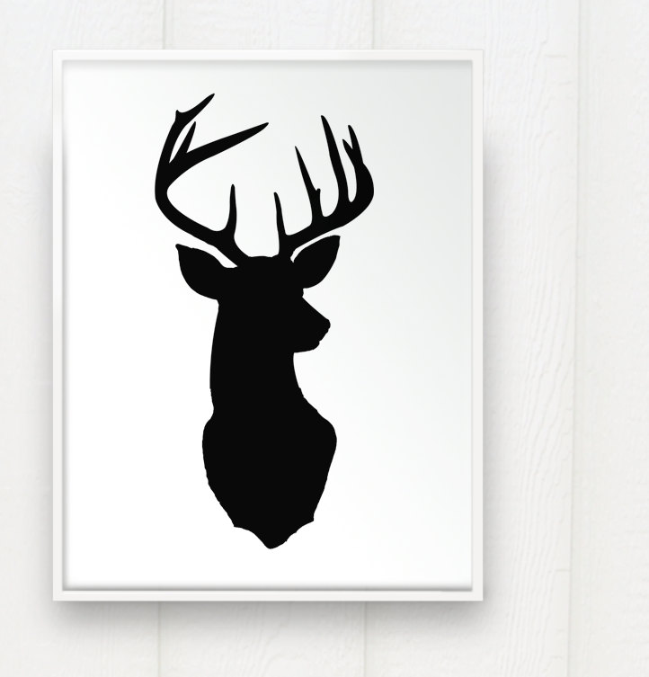 722x753 Deer Silhouette Clipart Vector Free Free Cliparts Download