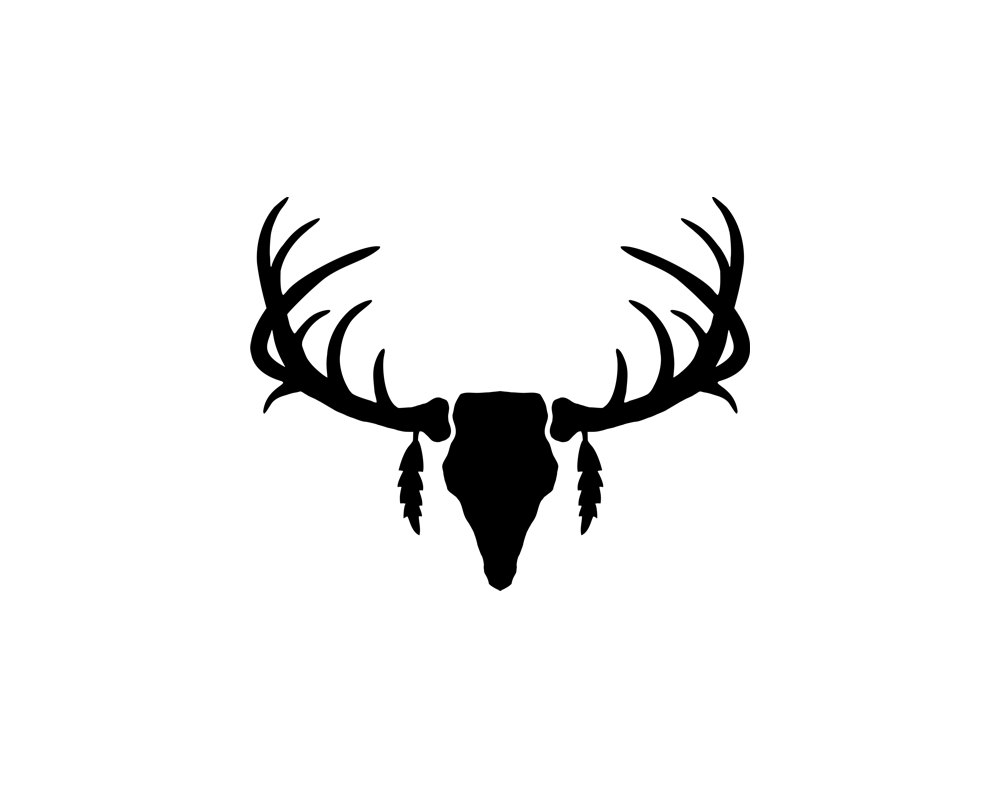 Silhouette Vector Deer Antler 1000x788 Silhouette Vector Deer Antler