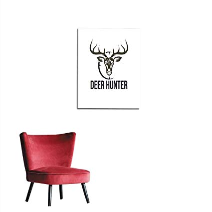 425x425 Longbuyer Wallpaper Deer Hunter Vector Design Template