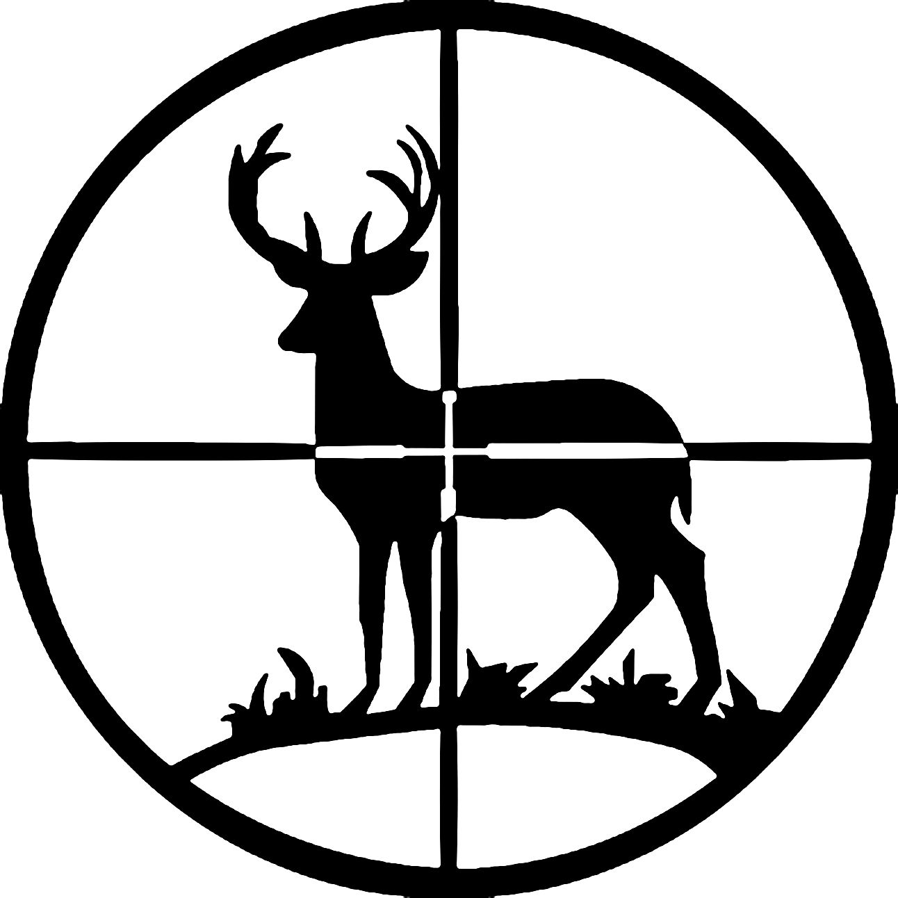 1292x1292 Collection Of 'deer Hunting Silhouette' Download More Than