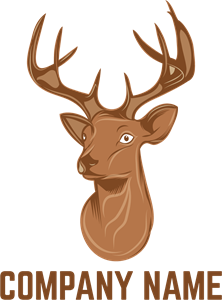 Deer Logo Vector 222x300 Deer Logo Vector