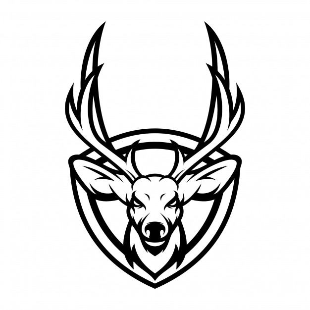 Deer Animal Sport Mascot Head Logo Vector Vector Premium Download 626x626 Deer Animal Sport Mascot Head Logo Vector Vector Premium Download