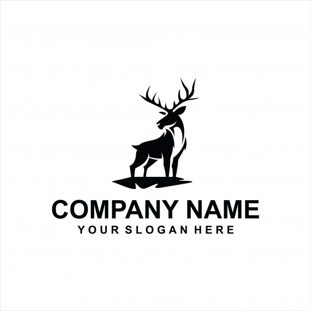 Black Deer Logo Vector Vector Premium Download 626x626 Black Deer Logo Vector Vector Premium Download