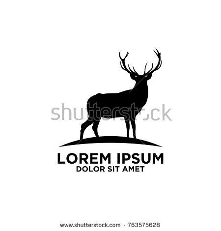 Deer Logo Vector Designs Silhouette Deer Logo 450x470 Deer Logo Vector Designs Silhouette Deer Logo