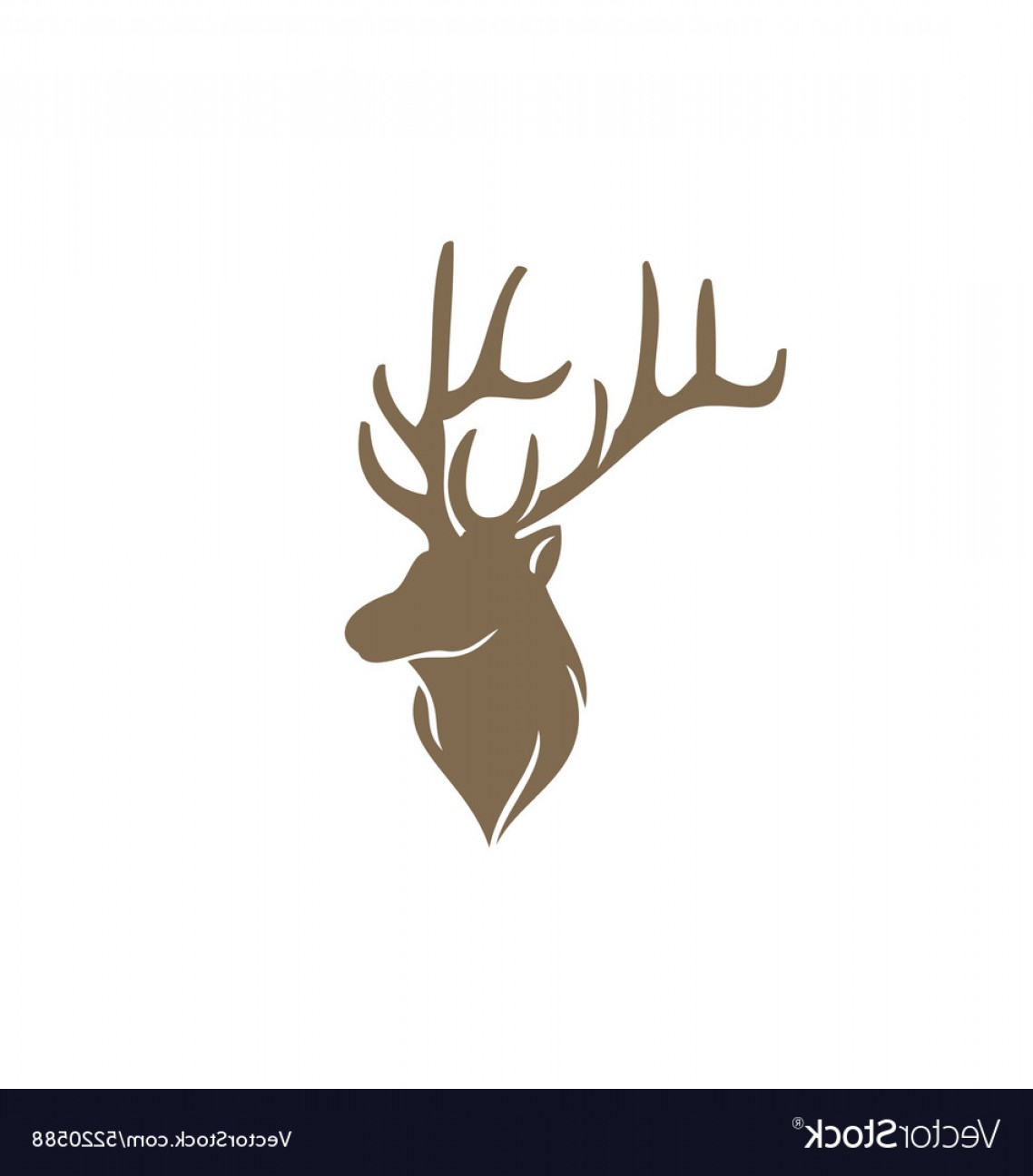 Deer Horn Animal Hunting Abstract Logo Vector Geekchicpro 1138x1296 Deer Horn Animal Hunting Abstract Logo Vector Geekchicpro