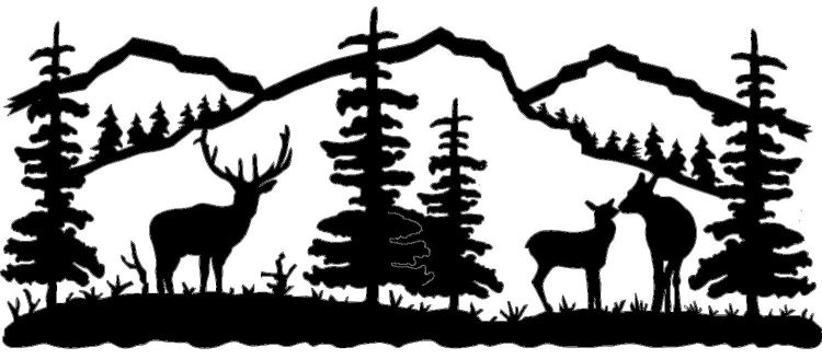 Cliparts For Free Download Deer Clipart Scenery And Use 750x328 Cliparts For Free Download Deer Clipart Scenery And Use