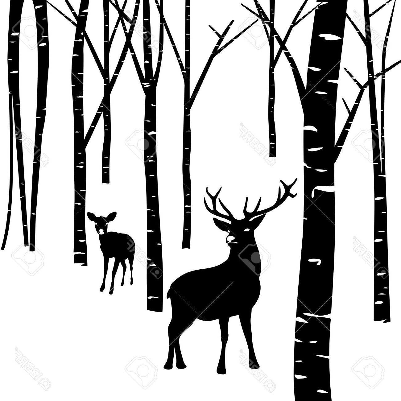 Download Deer Scene Vector at Vectorified.com | Collection of Deer ...