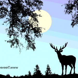 Black Deer Logo Scene Vector Cqrecords 300x300 Black Deer Logo Scene Vector Cqrecords