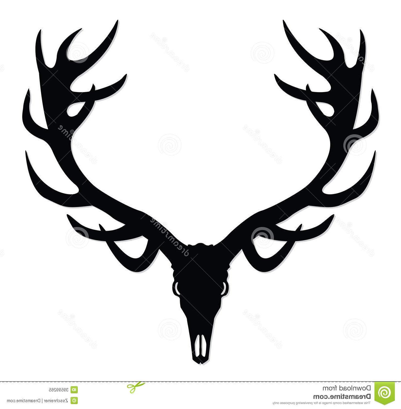 Download Deer Skull Silhouette Vector at Vectorified.com ...