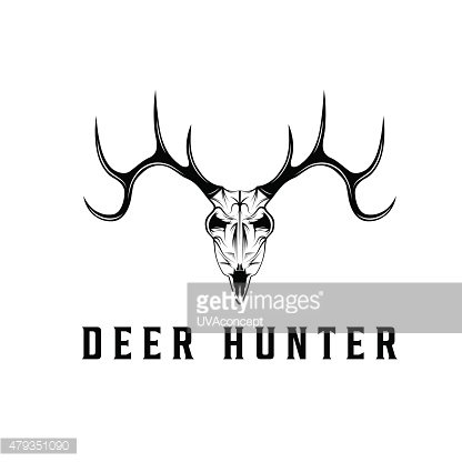 416x416 Deer Skull Vector Design Template Premium Clipart