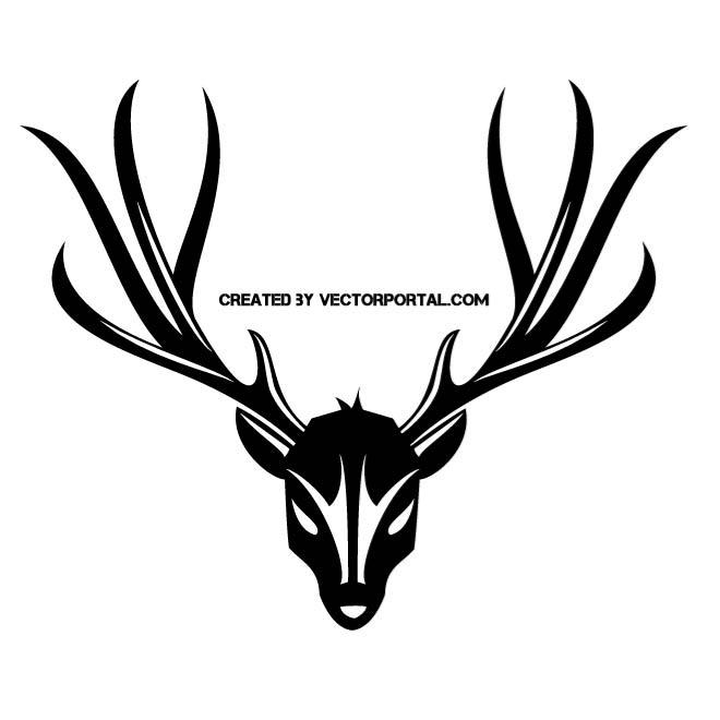 660x660 Deer Skull And Antler