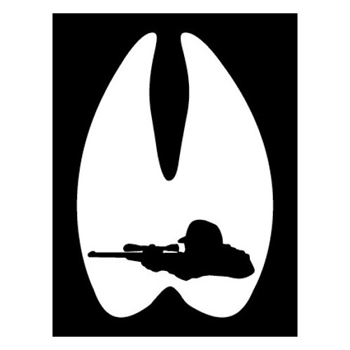 500x500 Huge Collection Of 'deer Track Silhouette' Download More Than