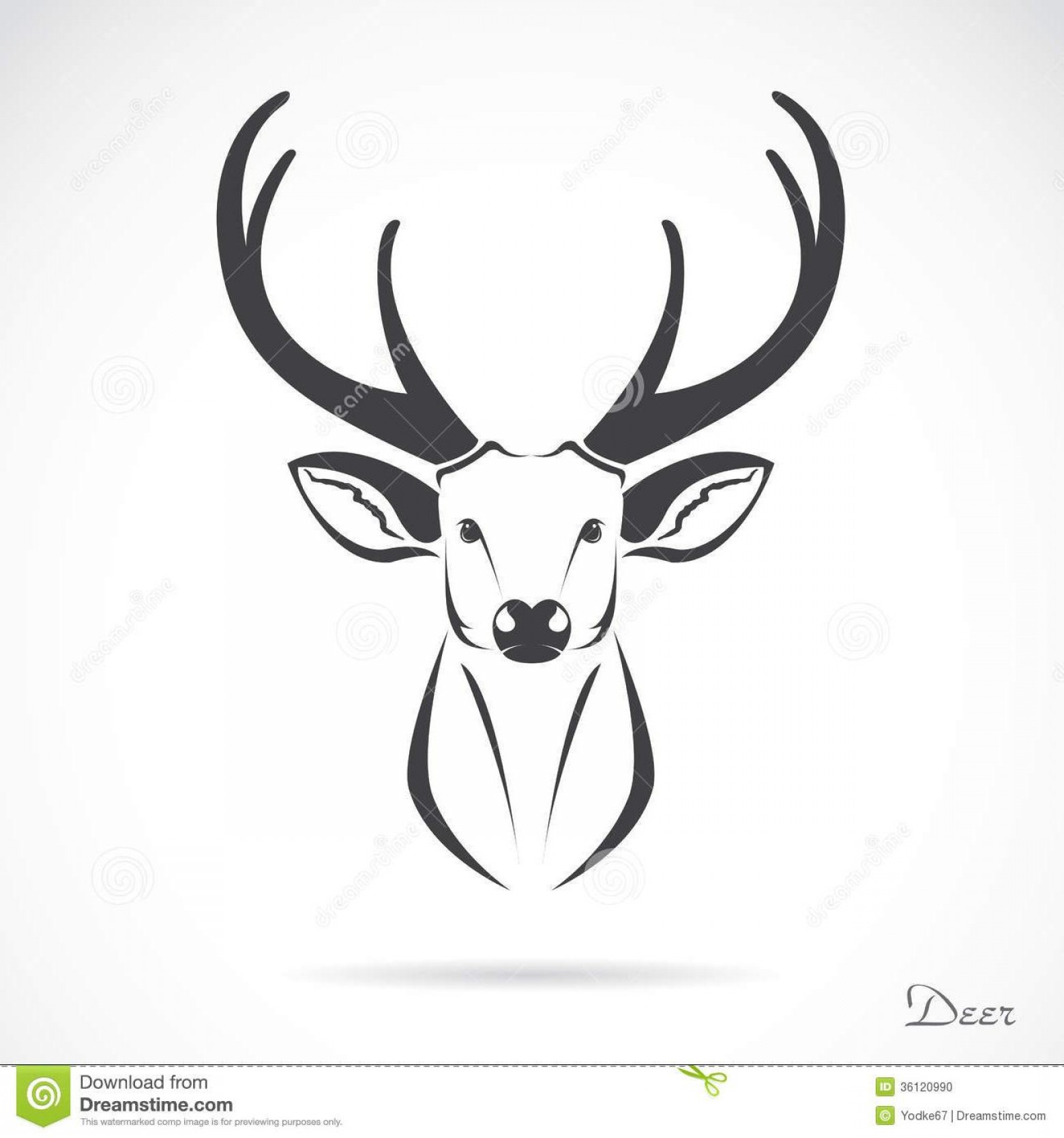 1560x1668 Unique Deer Head Shot Vector Pictures Soidergi