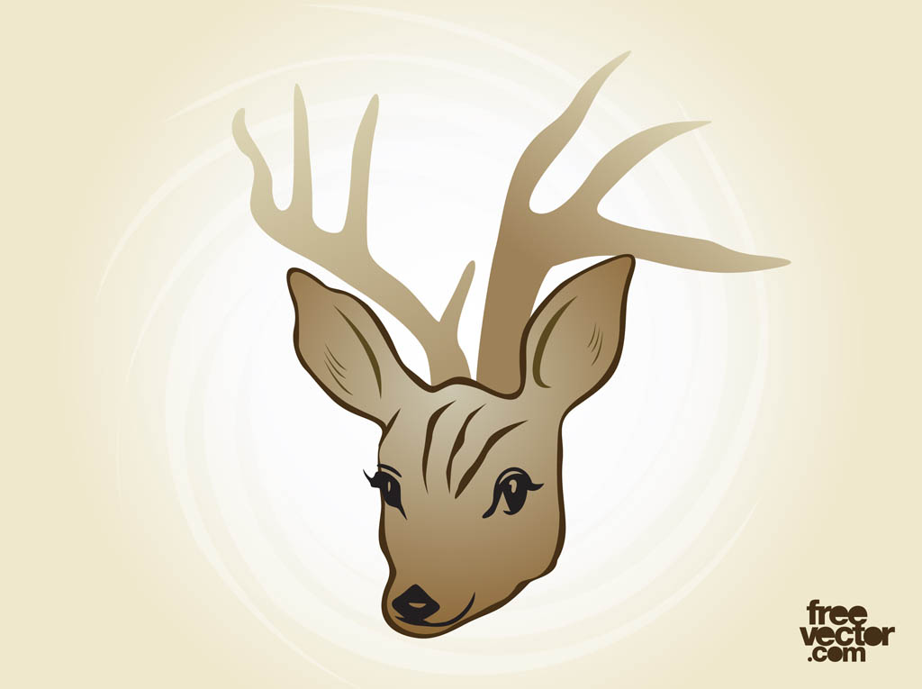 1024x765 Deer Vector Vector Art Graphics