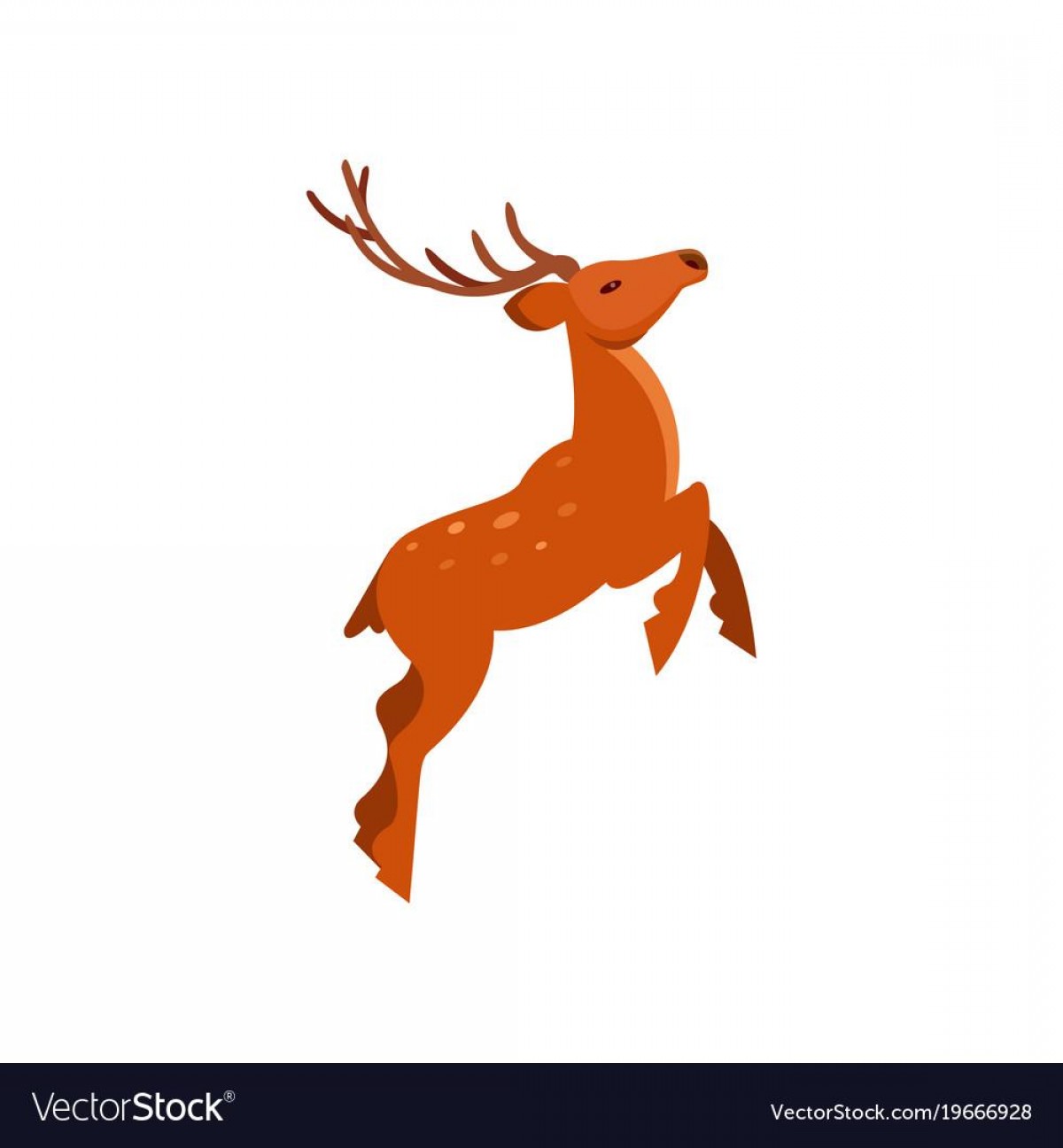 1200x1296 Best Free Jumping Deer Vector Cdr Handandbeak