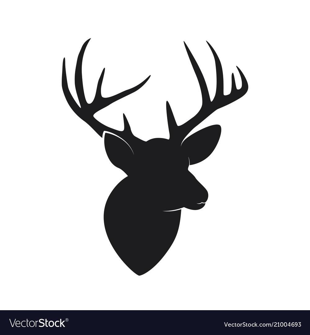 1000x1080 Best Hd Deer Head Outline Vector Free Vector Images Design
