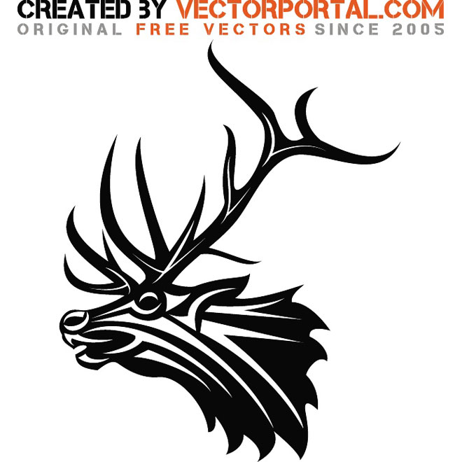 660x660 Deer Vector Graphics