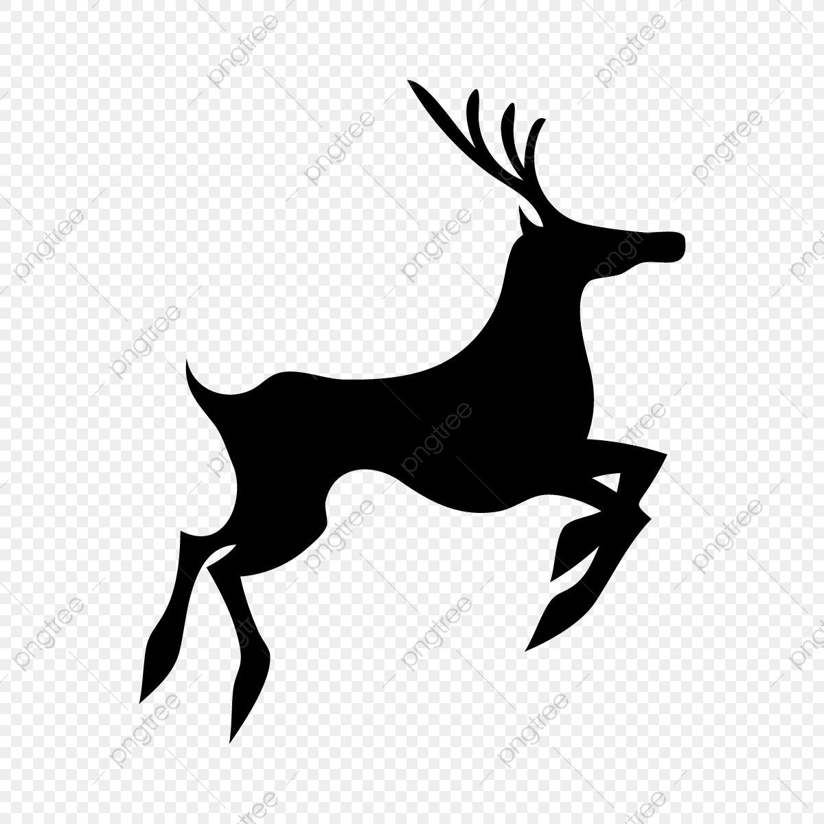 Deer Vector, Silhouette, Black, Deer Png And Vector 1200x1200 Deer Vector, Silhouette, Black, Deer Png And Vector