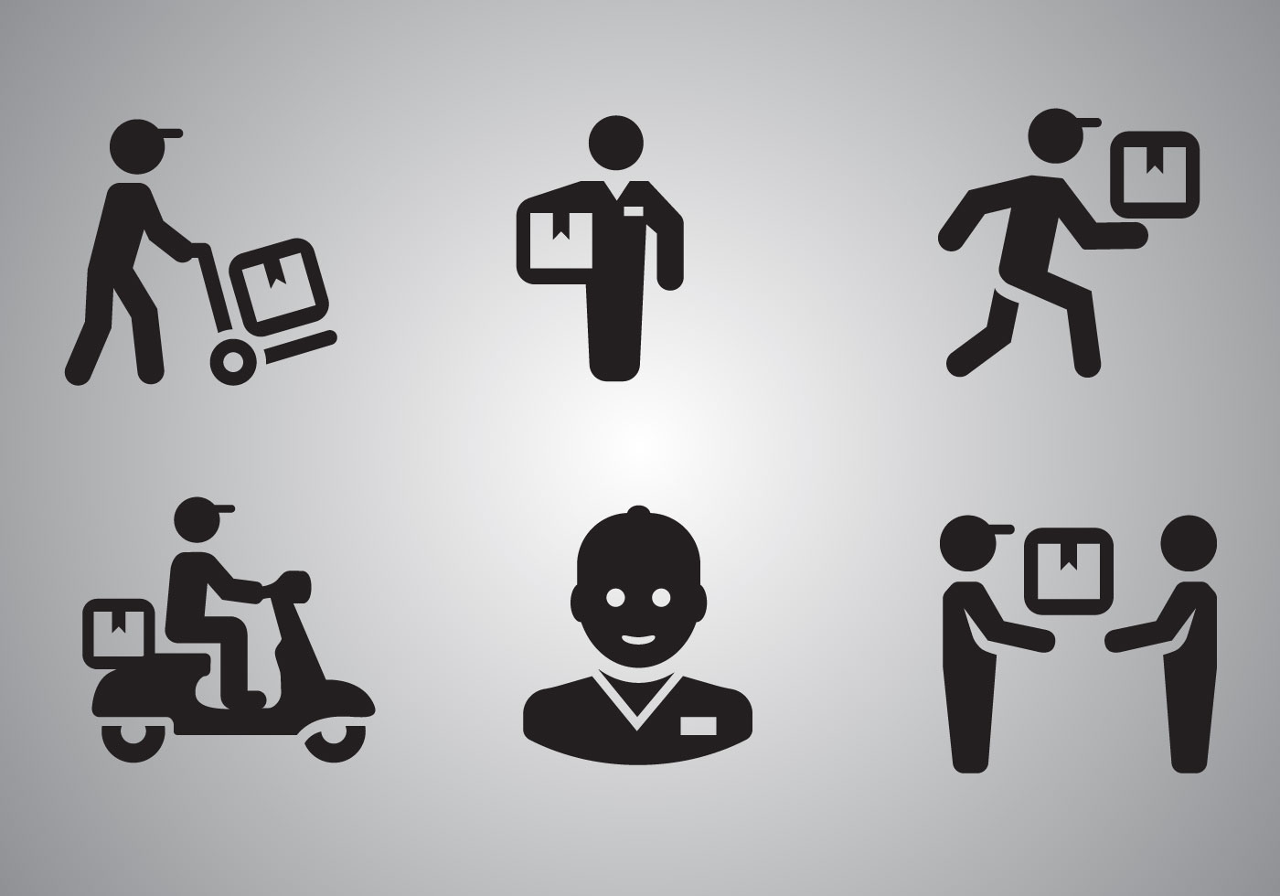 1400x980 Delivery Free Vector Art