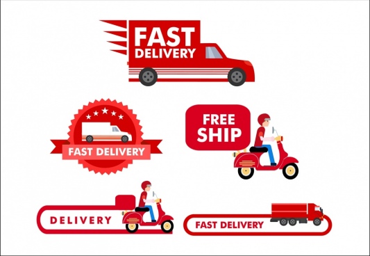 533x368 Delivery Free Vector Download