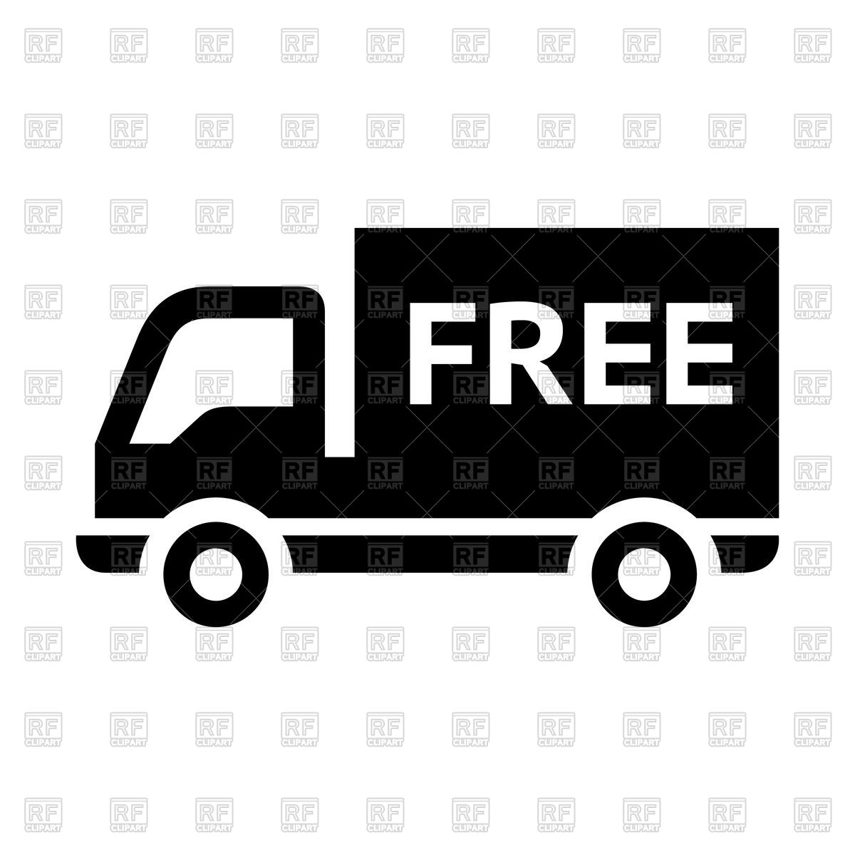 1200x1200 Delivery Truck Icon Vector Image Of Transportation