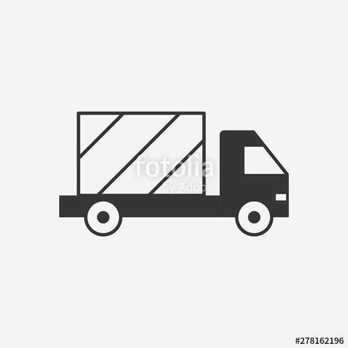 500x500 Delivery Truck Icon New Trendy Truck Vector Symbol Illustration