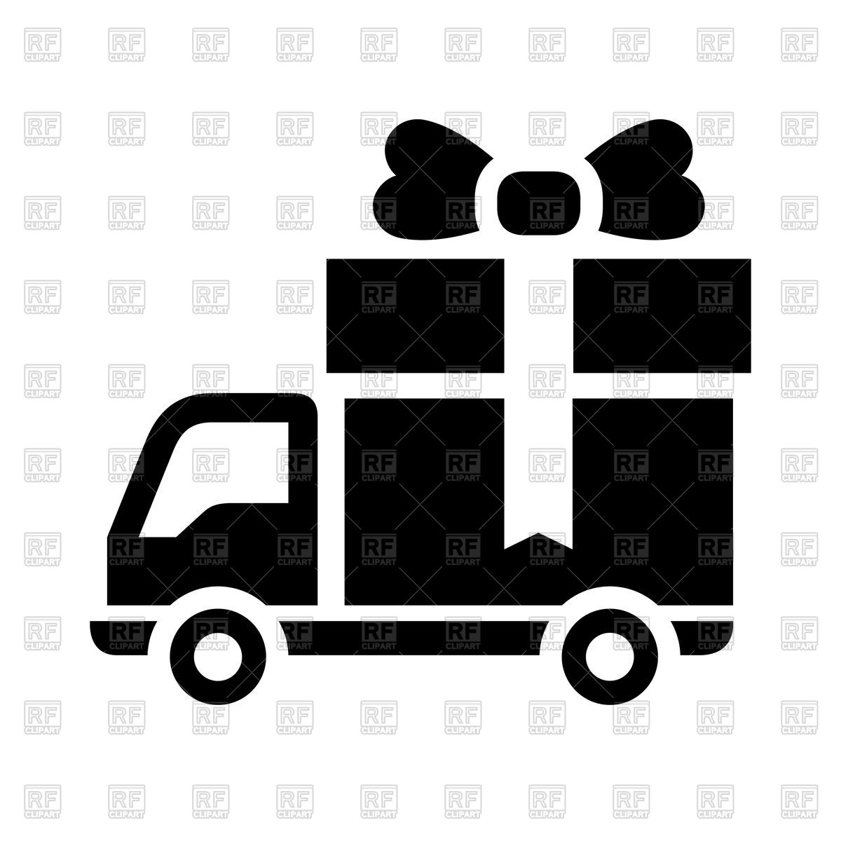 1200x1200 Shopping Icon Delivery Truck Vector Image Of Transportation