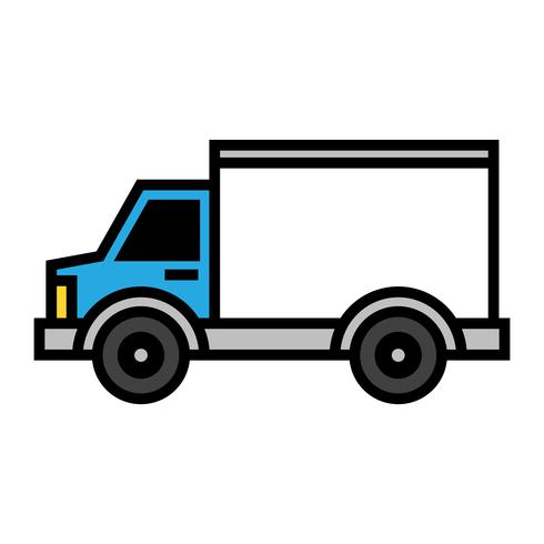 490x490 Delivery Truck Vector