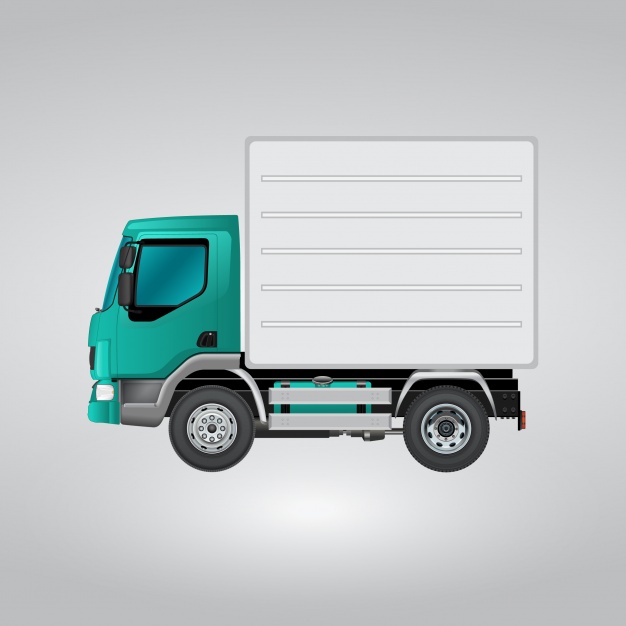 Delivery Truck Vector Free Download