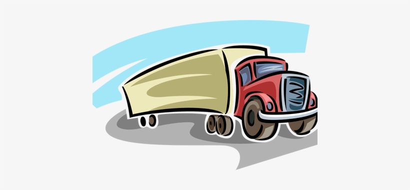 820x380 Delivery Truck Vector Png