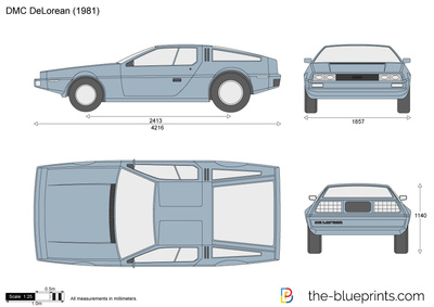 400x283 Dmc Delorean Vector Drawing